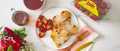 Strawberry Lovers Buttermilk Pancakes